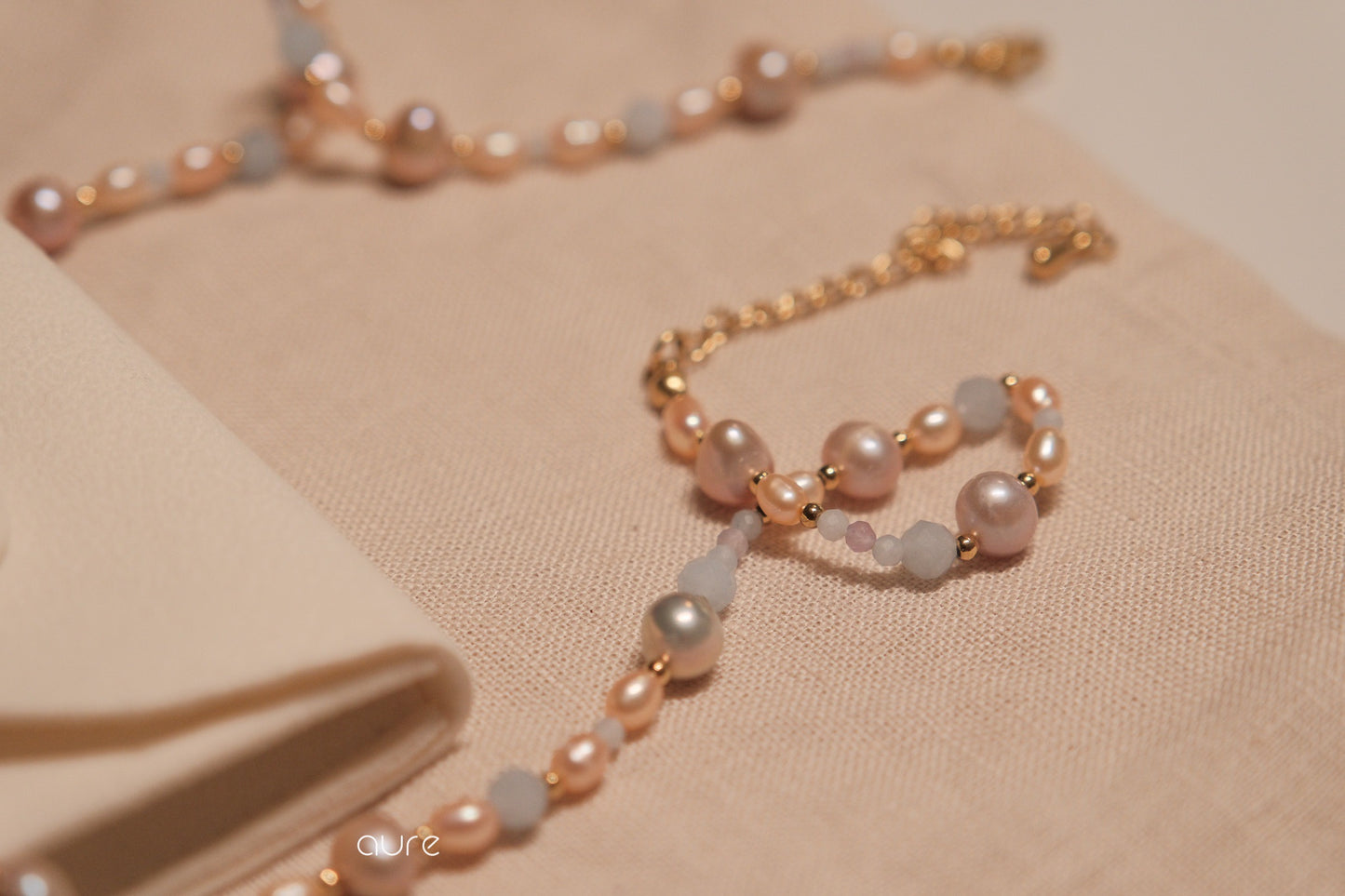 Freshwater Pearl Necklace close up