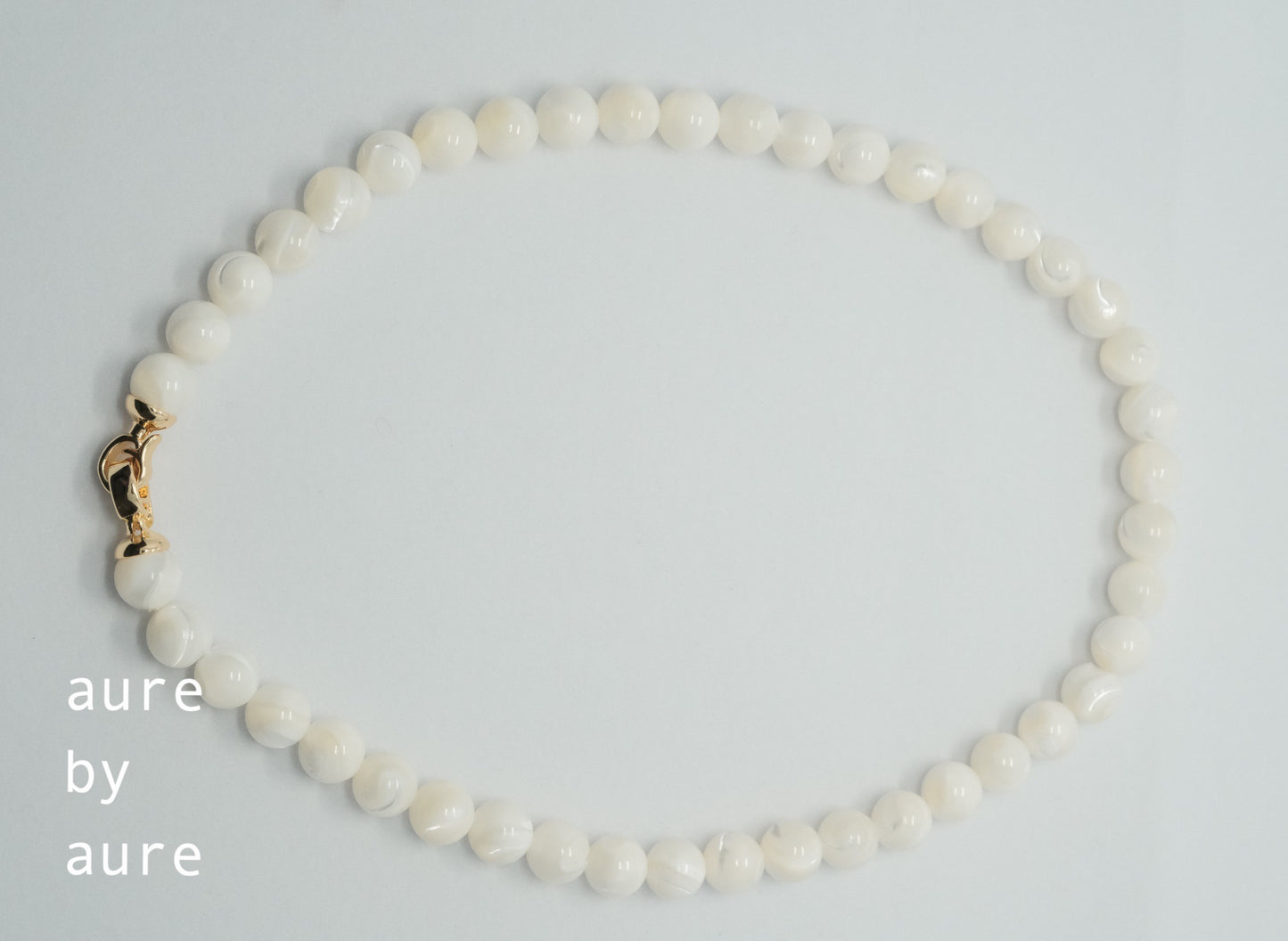 Natural shell necklace set by one