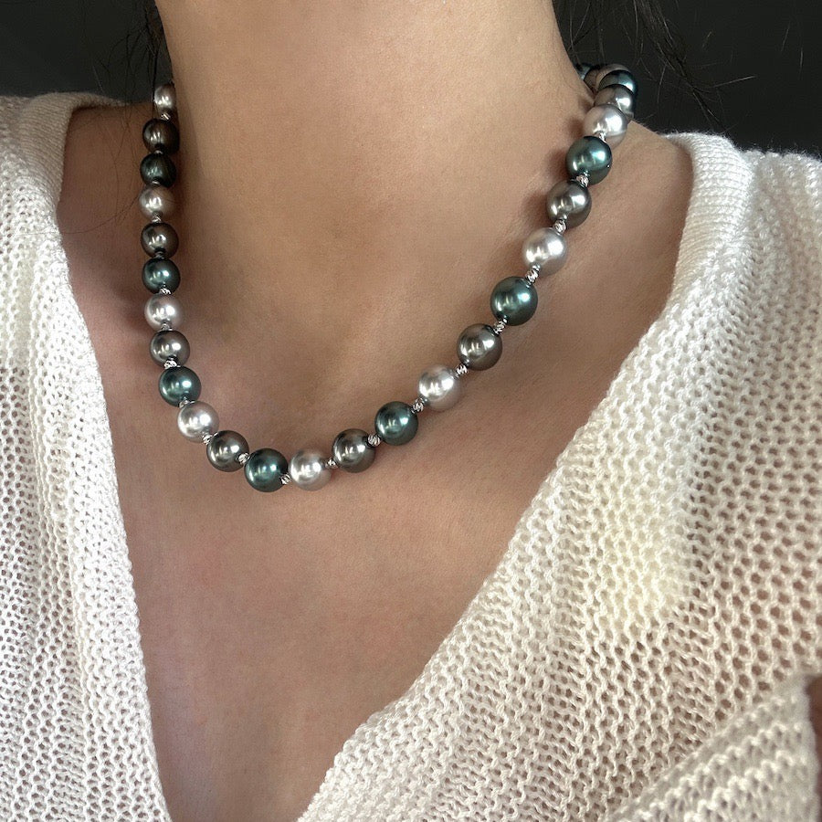 Tahitian Color Pearl Necklace