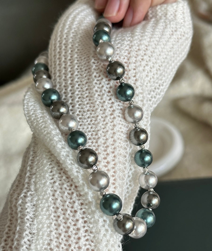 Tahitian Color Pearl Necklace